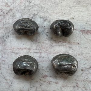 พดด้วงเสมัยอยุธยาม็ดหนึ่งสลึง ตราช้างผอม - Elephant(Thin) 1/4 B. หนักประมาณ 3.12 - 3.71 gms เม็ดแท้หาชมได้ยาก มีเอกลักษณ์ - Image 3