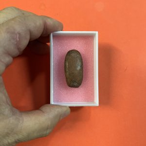 พระลีลาเม็ดขนุนเนื้อดินผสมเนื้อว่านและเกสรดอกไม้ - Image 4