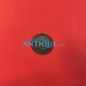 เหรียญเนื้อเงินต่างประเทศ อินโดจีนฝรั่งเศส REPUBLIQUE FRANCAISE (เหรียญหัวหนามเล็ก)ค.ศ.1936 50 CENTIMES หายาก - Image 3